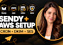 install sendy AWS setup sendy cron job sendy dkim authentication